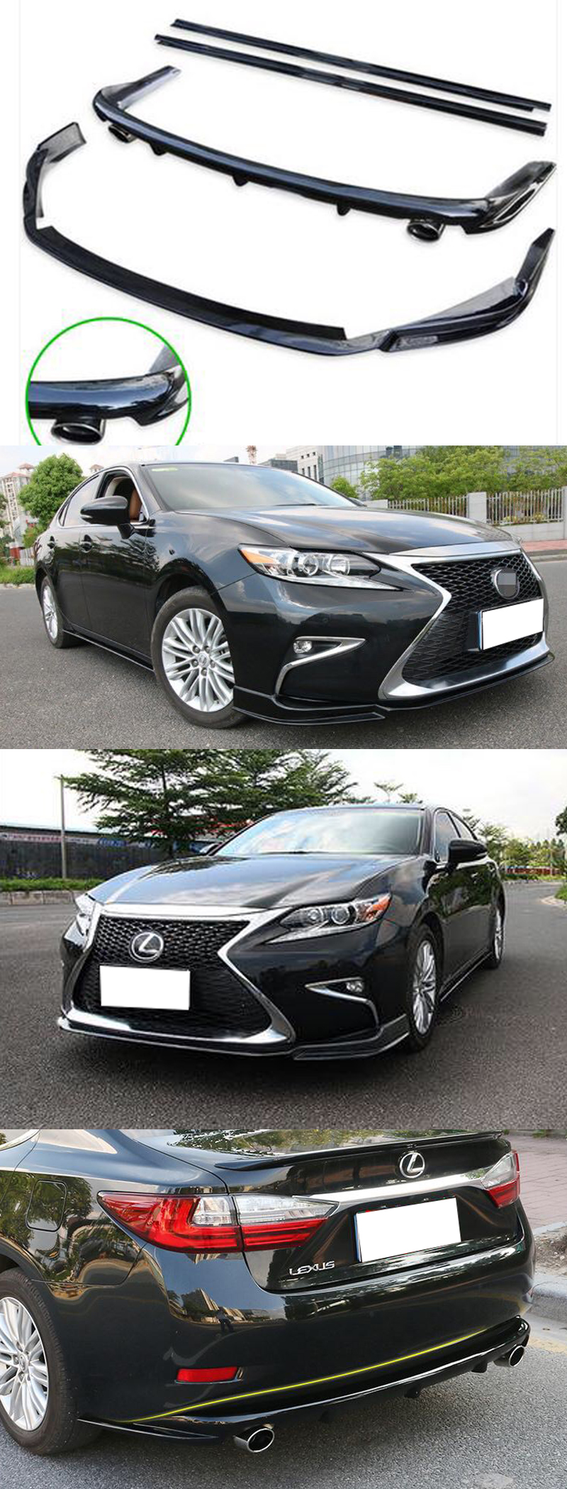 BODY LIP LEXUS E350 2016 MẪU RI