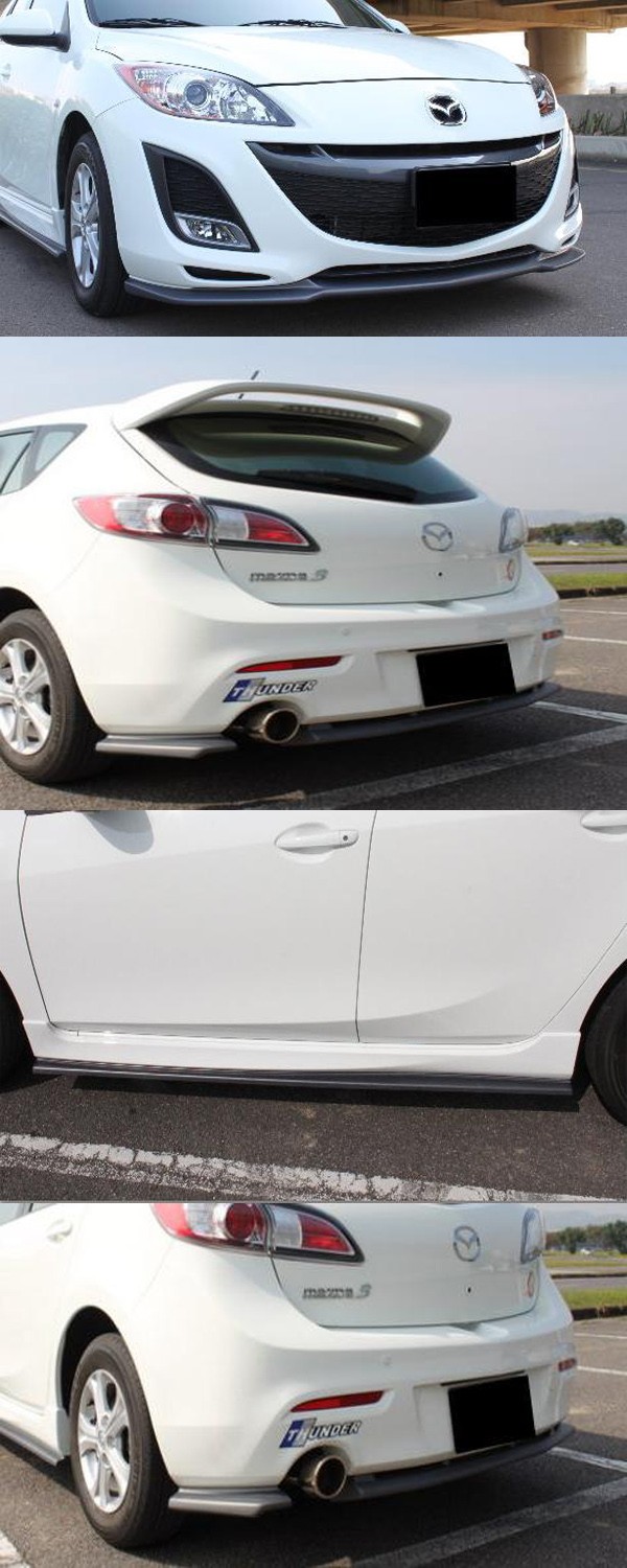 BODY LIP MAZDA 3 HATCHBACK 2010