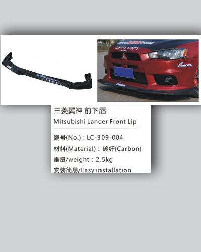 LIP TRƯỚC LANCER EVO 09-2010