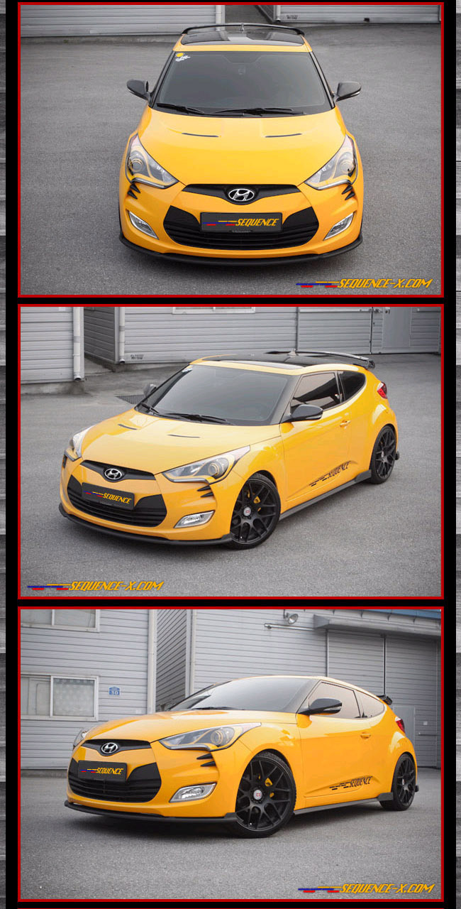 BODY KIT TRƯỚC VELOSTER 2011