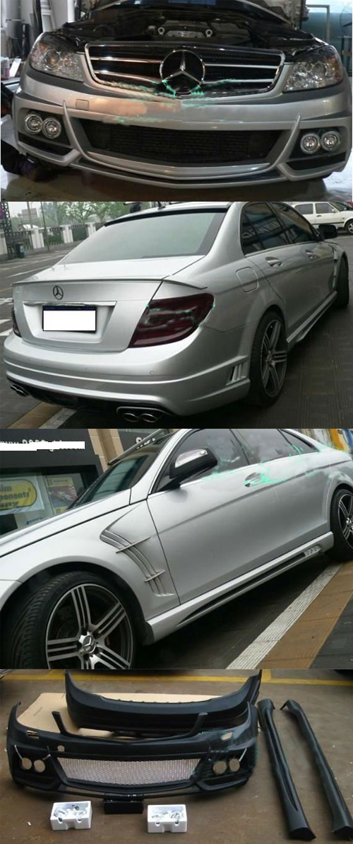 BODY KIT MẪU WALD MERCEDES BENZ W204 2011