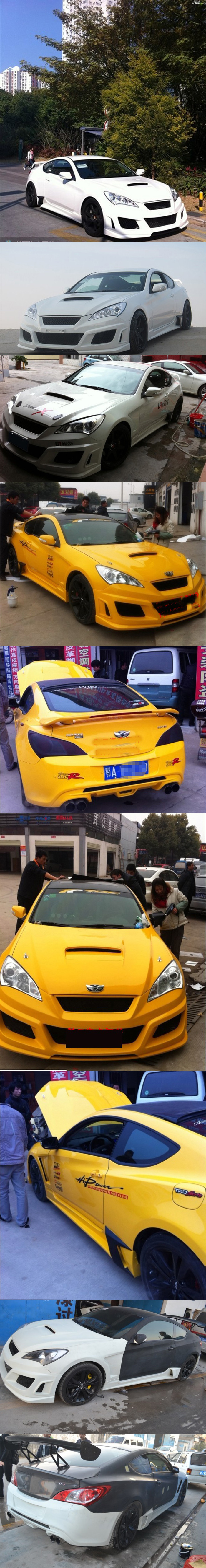 BODY KIT MẪU 2 GENESIS COUPE