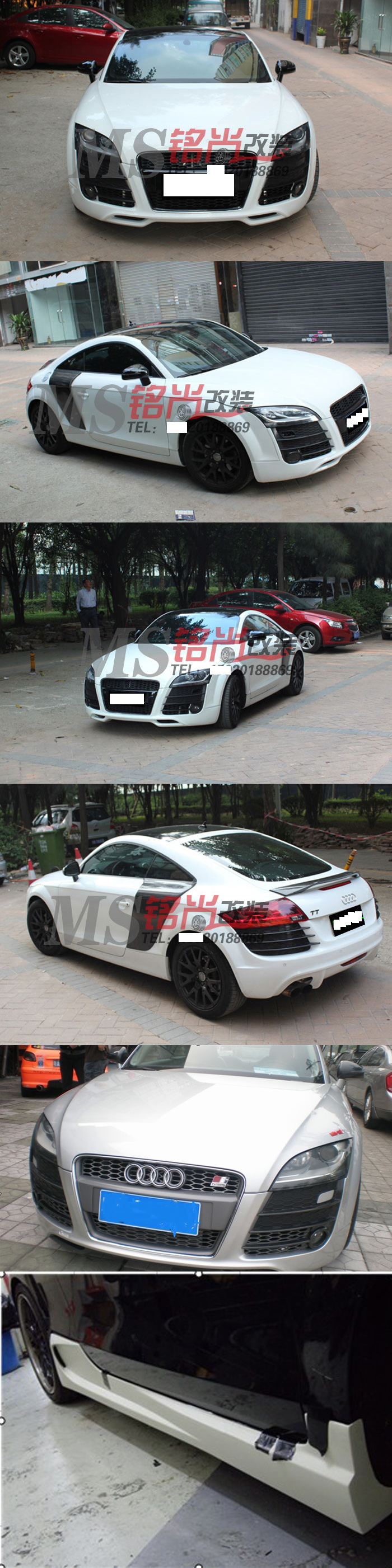 BODY KIT AUDI TT MẪU AUDI R8