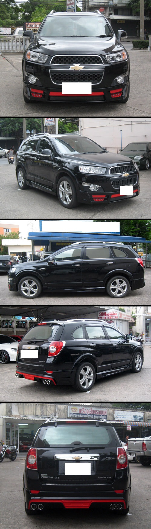 BODY KIT CAPTIVA 2013 MẪU NT