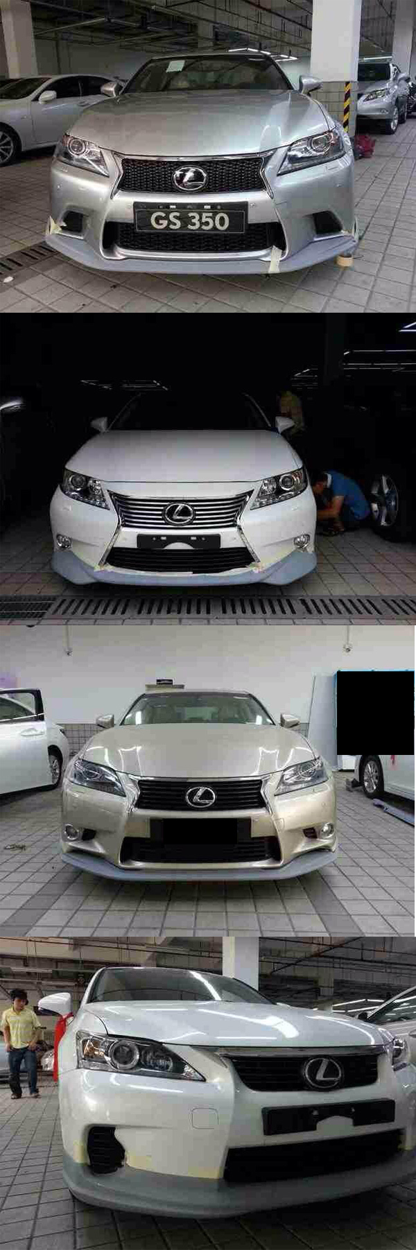 BODY LIP ĐẦU XE LEXUS GS 350