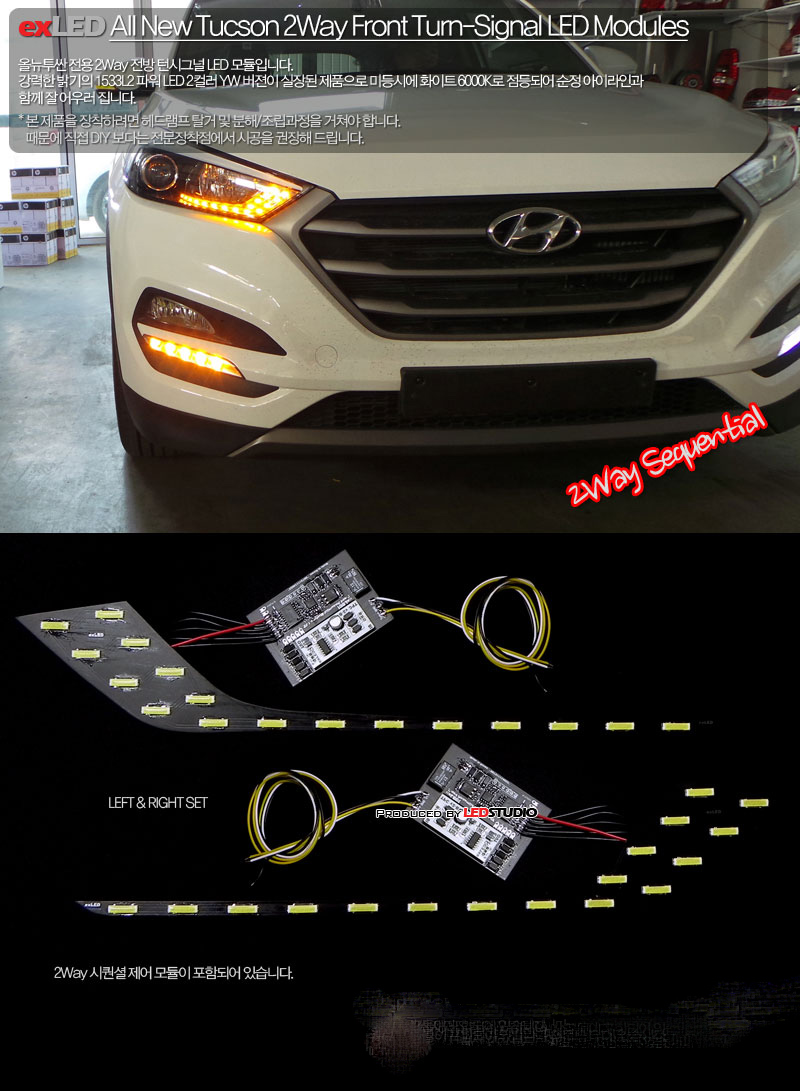 MODULE LED XI NHAN ĐÈN PHA TUCSON 2016