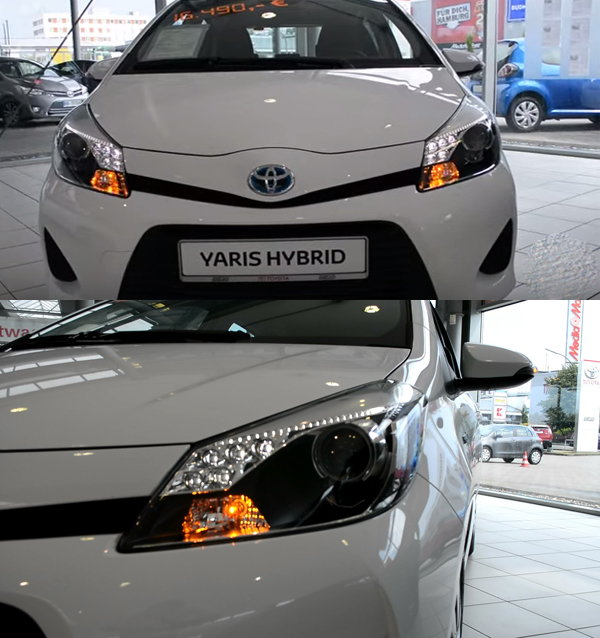 ĐÈN PHA ĐỘ BẢN HYBRID CHO YARIS 2013-2014