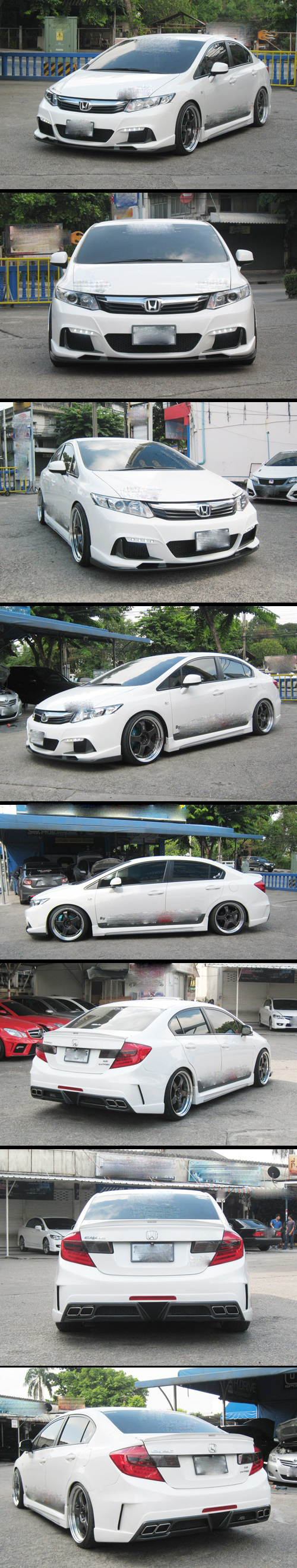 BODY KIT CIVIC 2014 MẪU MTECH