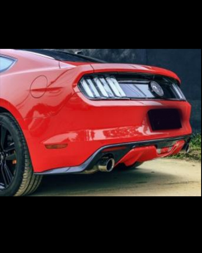 LIP SAU NGUYÊN BẢN CHẤT LIỆU CARBON CHO MUSTANG 2015