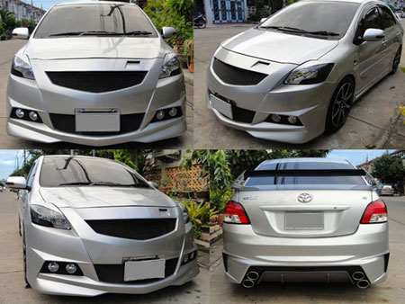 BODY KIT VIOS 2007-2012 MẪU KAIMERA 