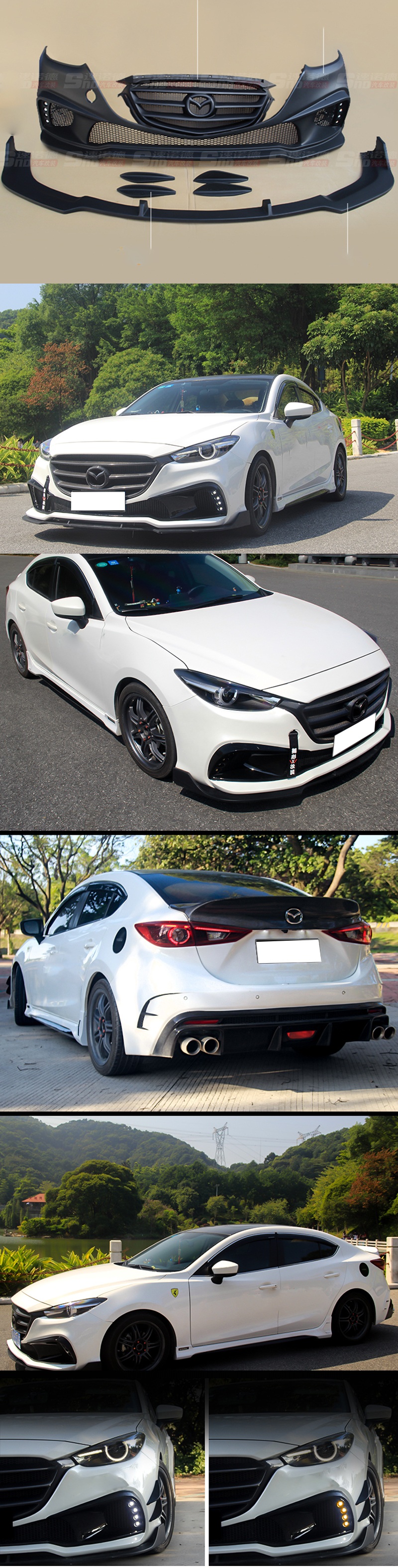 BODY KIT MAZDA 3 2017 MẪU EAGLE