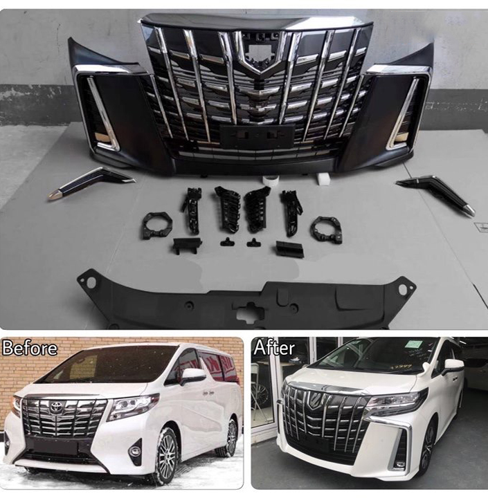 BODY KIT NÂNG CẤP ALPHARD 2015 LÊN 2018