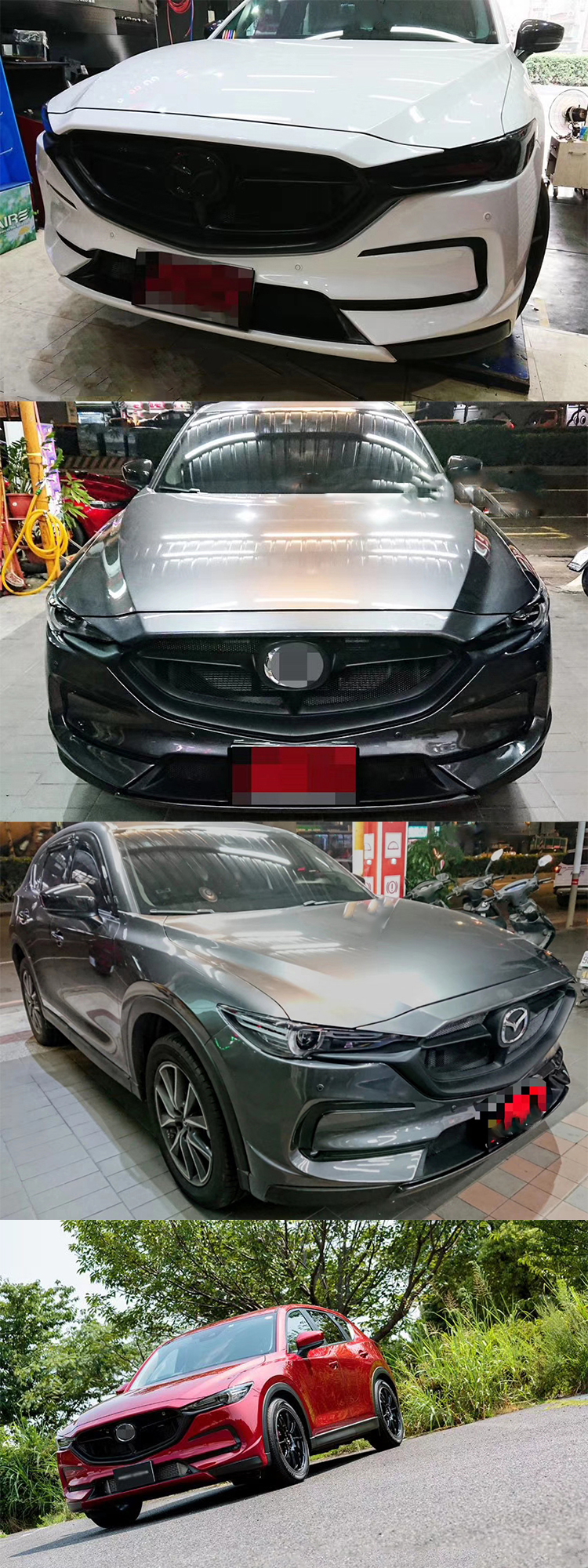 BODY KIT ĐẦU XE MAZDA CX5 2018 MẪU KS