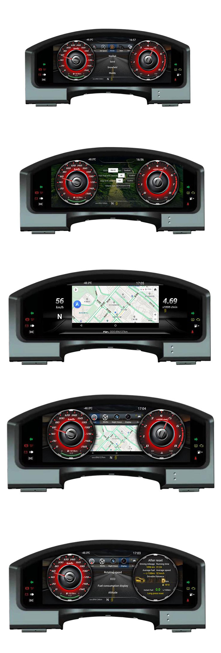 ĐỒNG HỒ ANDROID NÂNG CẤP CHO LAND CRUISER 2007 - 2015