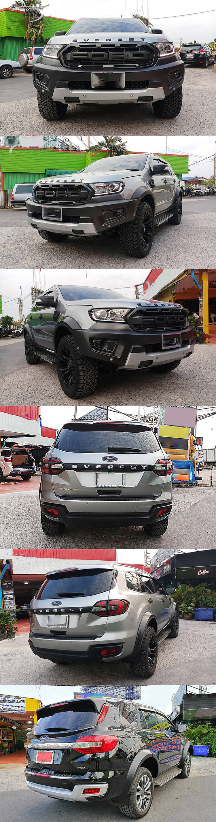 BODY KIT  FORD EVEREST MẪU RAPTOR