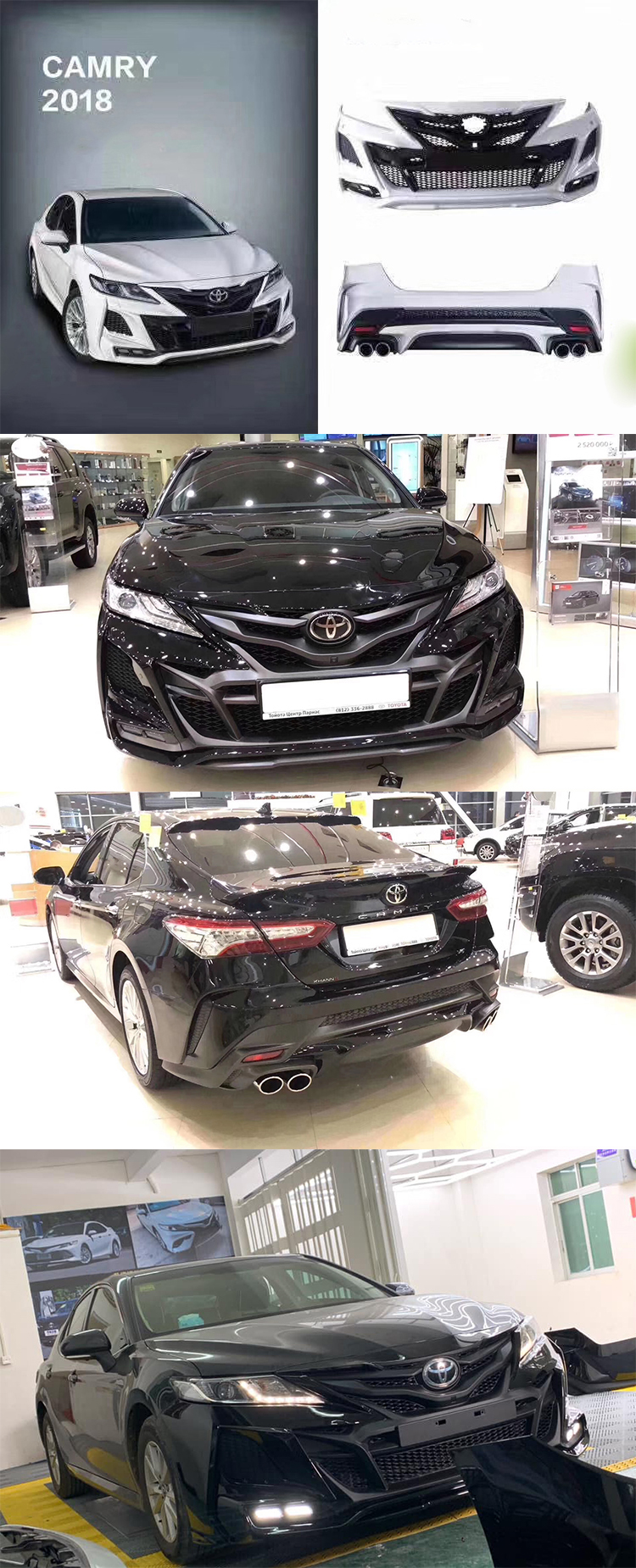 BODY KIT CAMRY 2018 MẪU KHANN