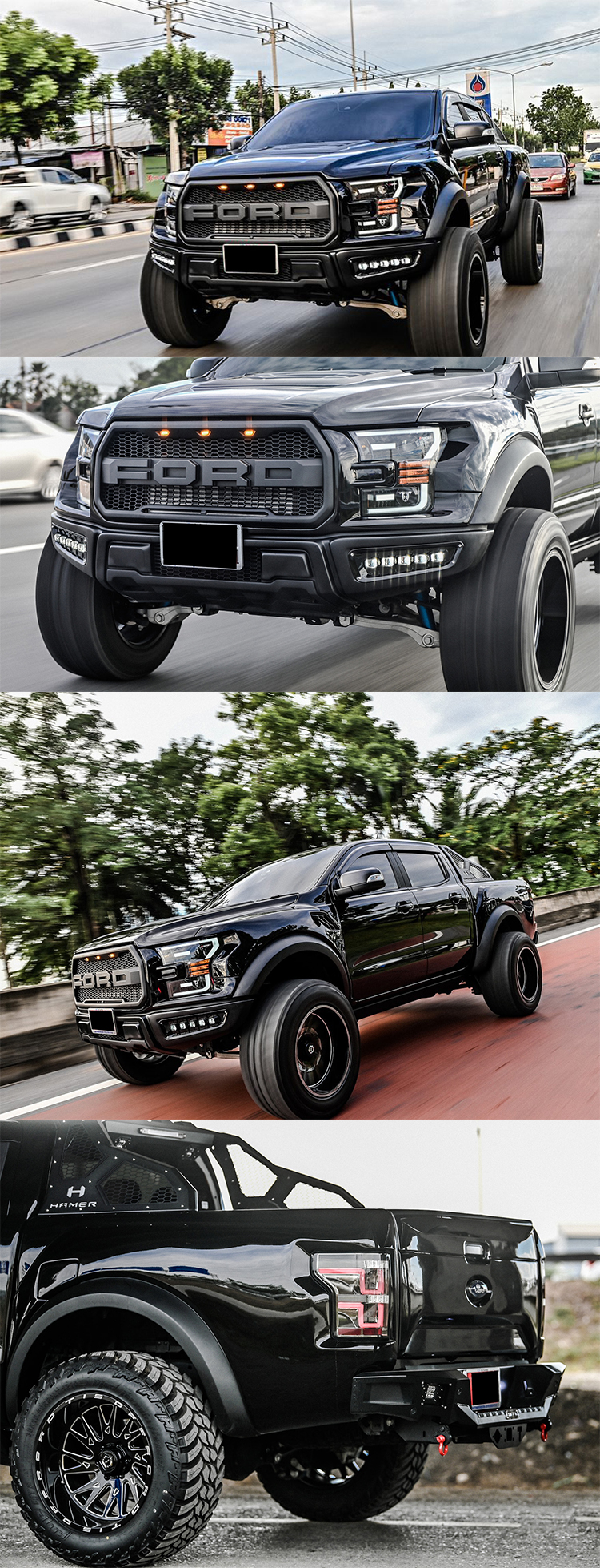 BODY KIT NÂNG ĐỜI FORD RANGER RAPTOR LÊN F150 