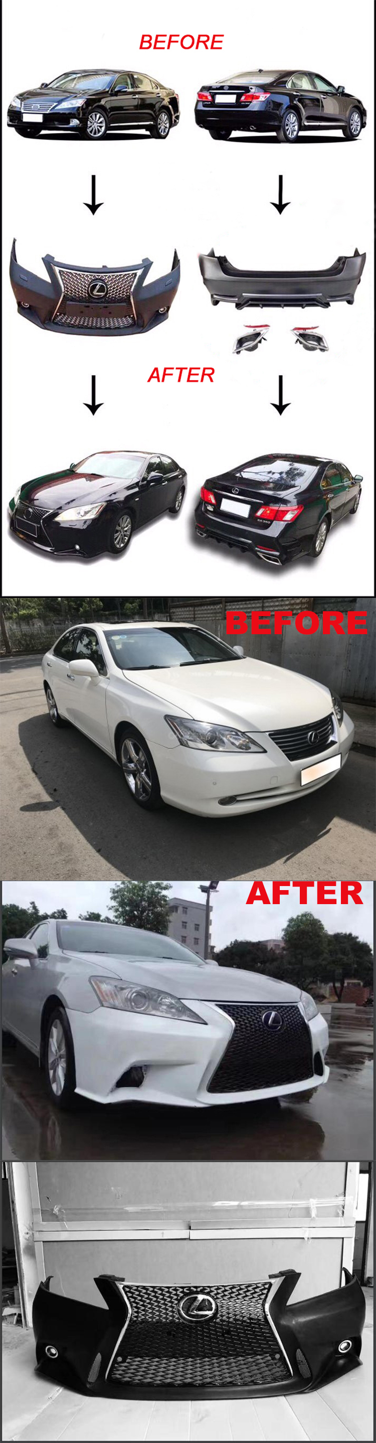 BODY KIT LEXUS ES 2006-2012 MẪU SPORT