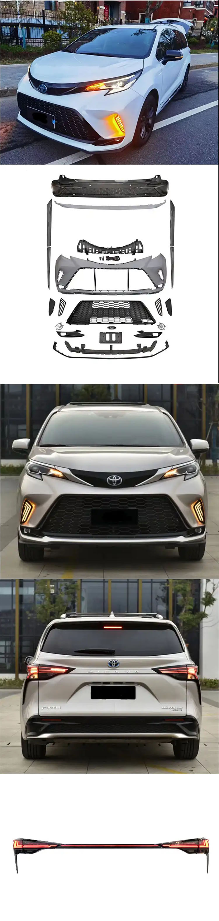  BODYKIT TOYOTA SIENNA 2022 MẪU TAI