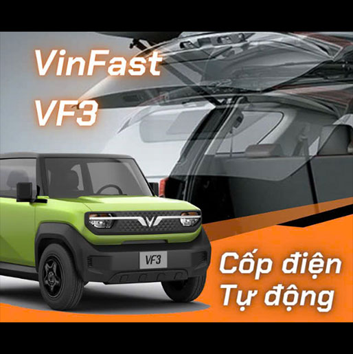 ĐỘ CỐP ĐIỆN CHO VINFAST VF3 