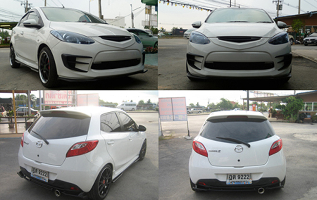 BODY KIT MAZDA 2 MẪU MZ