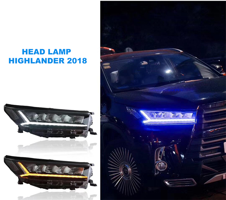 ĐÈN PHA LED NGUYÊN BỘ CHO HIGHLANDER 2018 