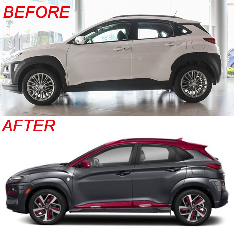 NẸP SƯỜN HYUNDAI KONA PHIÊN BẢN IRON MAN