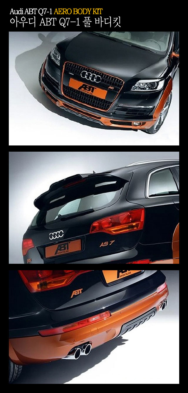 BODY KIT AUDI Q7 MẪU AERO 1 