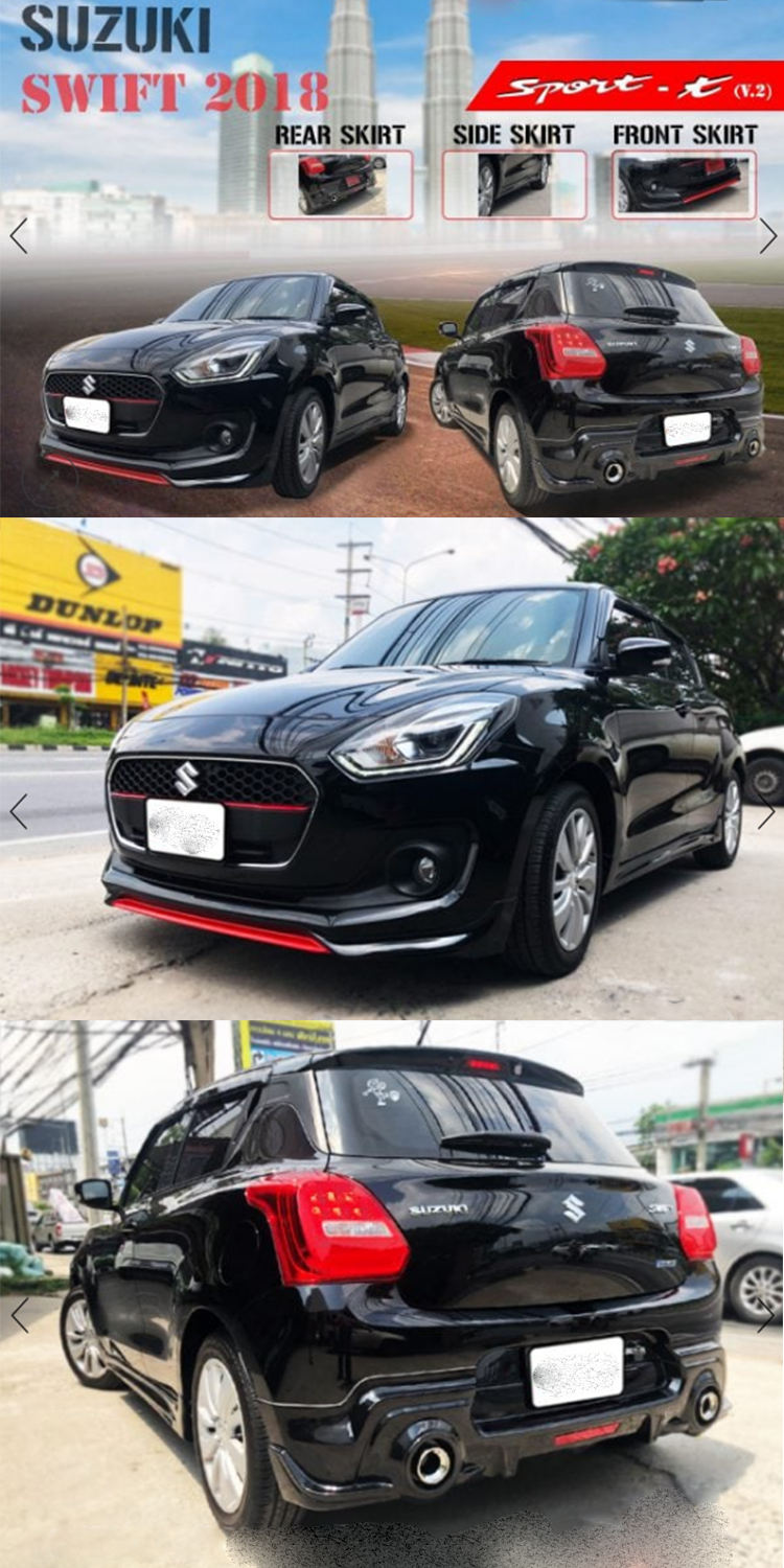 BODY KIT SUZUKI SWIFT 2018 MẪU SPORT-T V.2