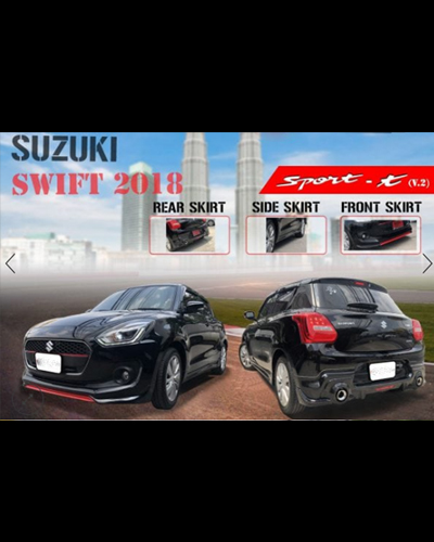 BODY KIT SUZUKI SWIFT 2018 MẪU SPORT-T V.2