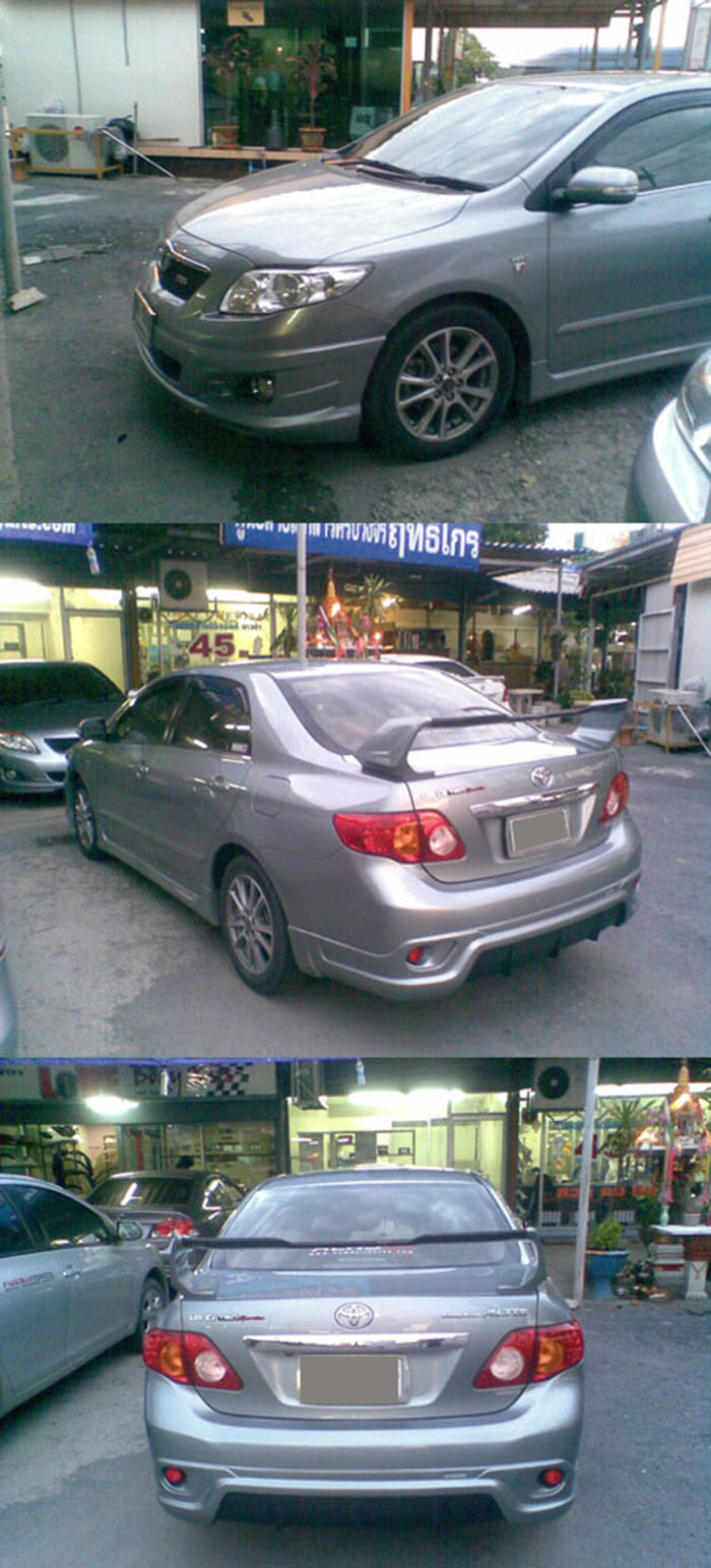 BODY KIT ALTIS 2008 MẪU TRD SPORTIVO