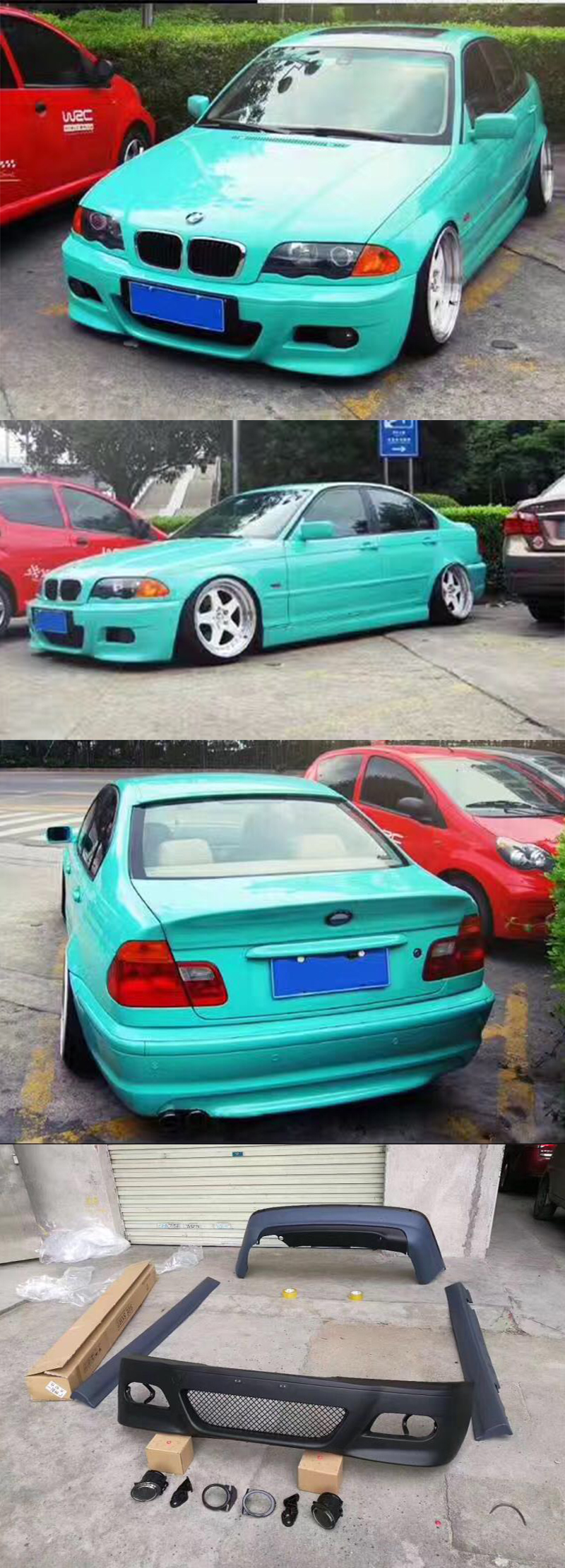 BODY KIT BMW E46 MẪU M3 SEDAN