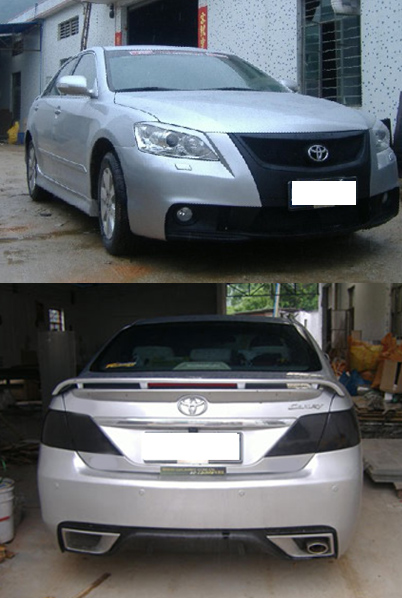 BODY KIT CAMRY 2008 -2011 MẪU KALUB