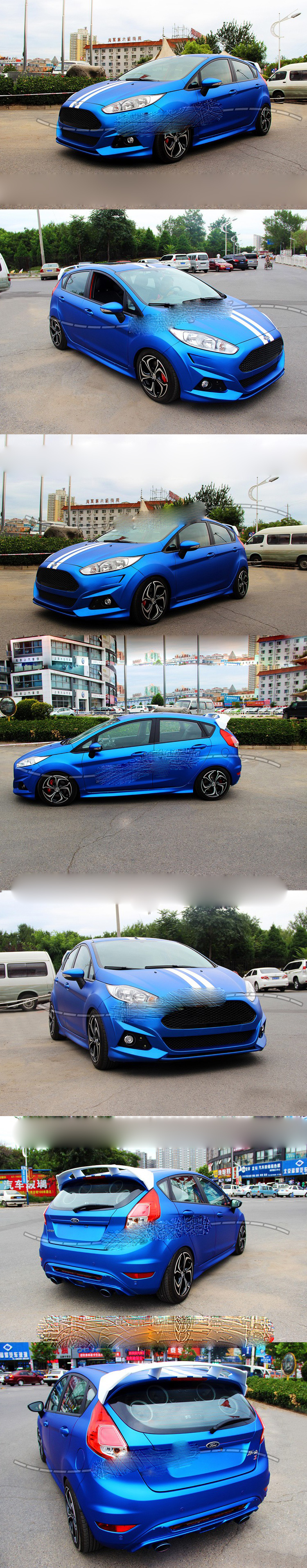 BODY KIT FORD FIESTA 2014 5 CỬA MẪU DD