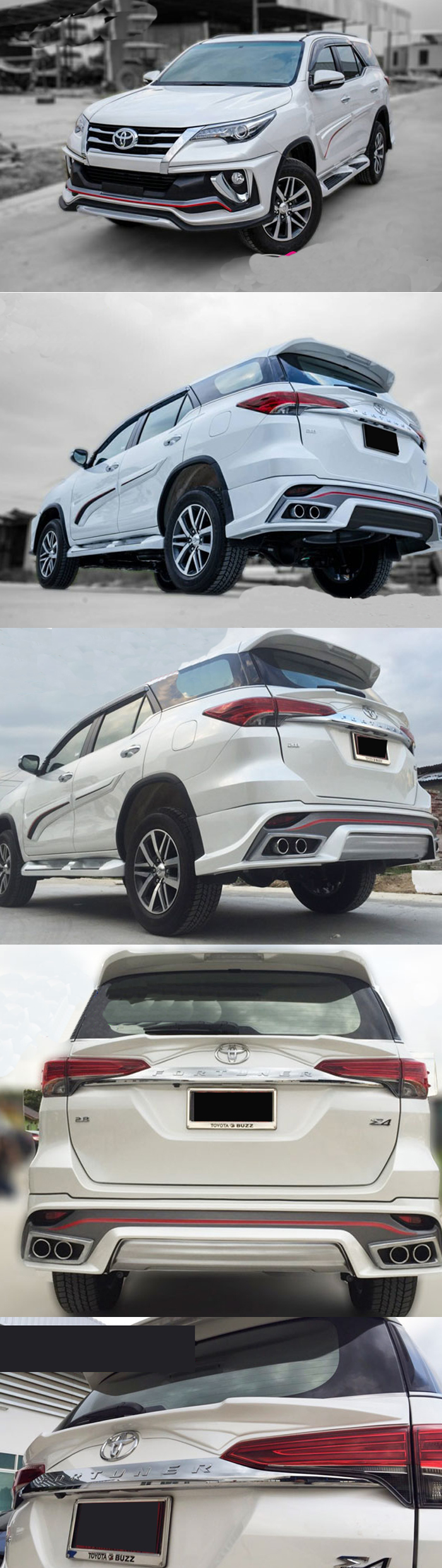 BODY KIT FORTUNER 2016 MẪU ACCESS