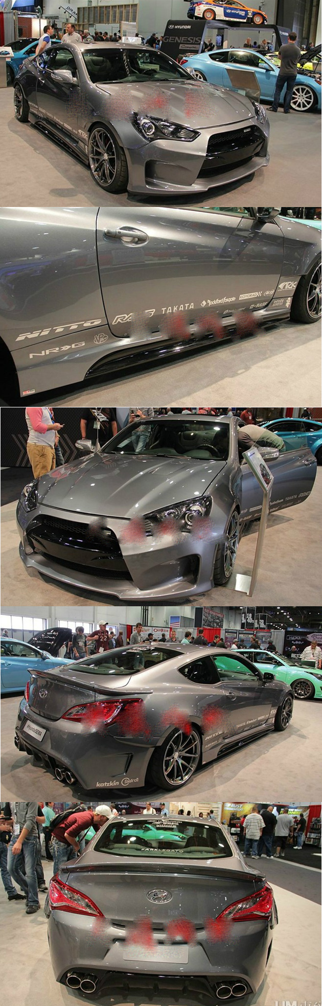 BODY KIT GENESIS COUPE 2012 MẪU ARK