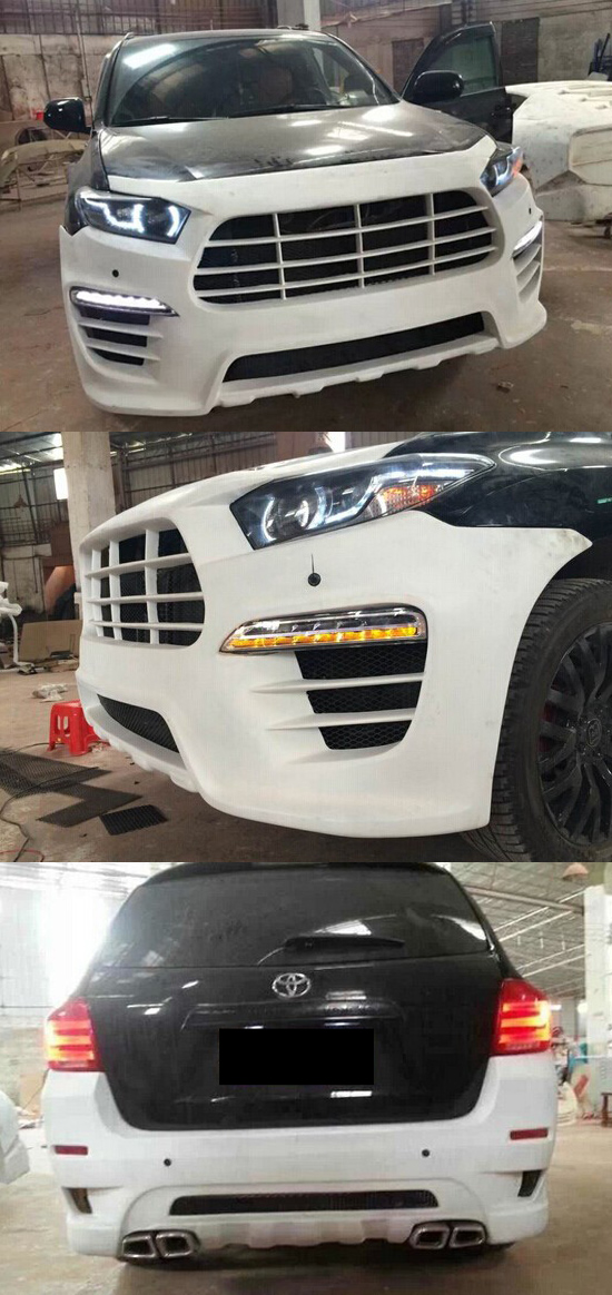 BODY KIT HIGHLANDER MẪU CAYENNE