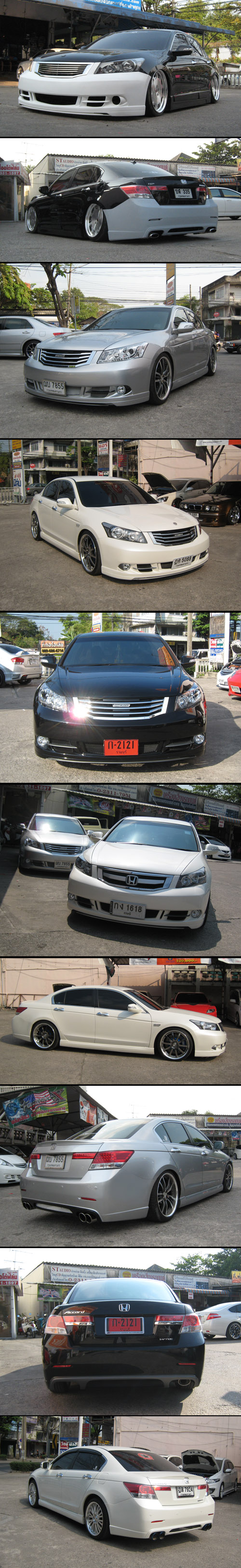 BODY KIT HONDA ACCORD 2008 MẪU G8