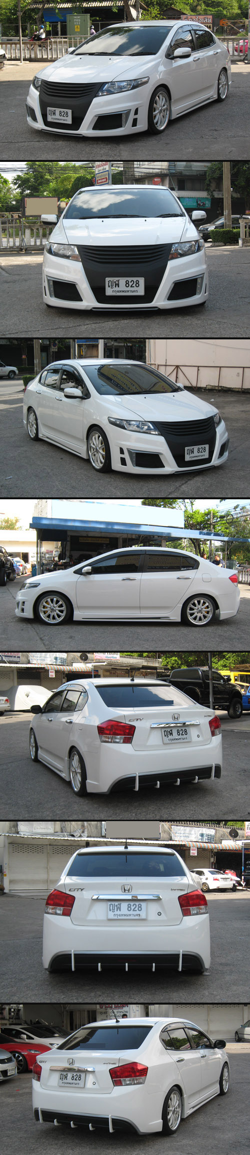 BODY KIT HONDA CITY 2013 MẪU N Vision