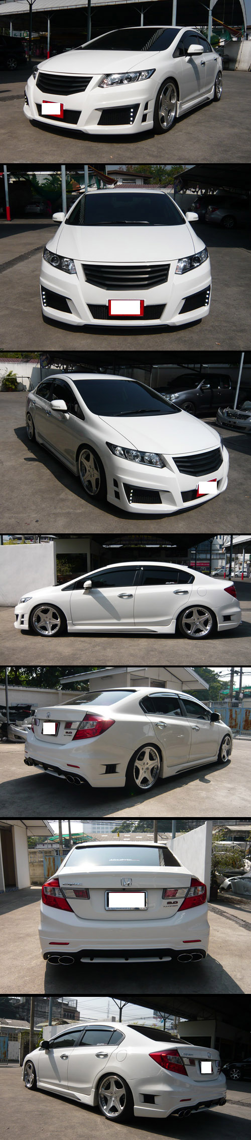 BODY KIT HONDA CIVIC 2012 MẪU N