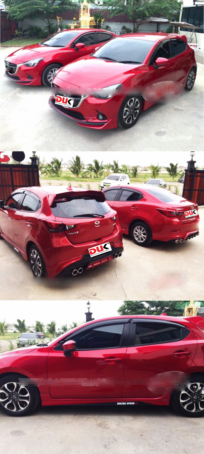 BODY KIT MAZDA 2 4D/5D 2015 MẪU RT