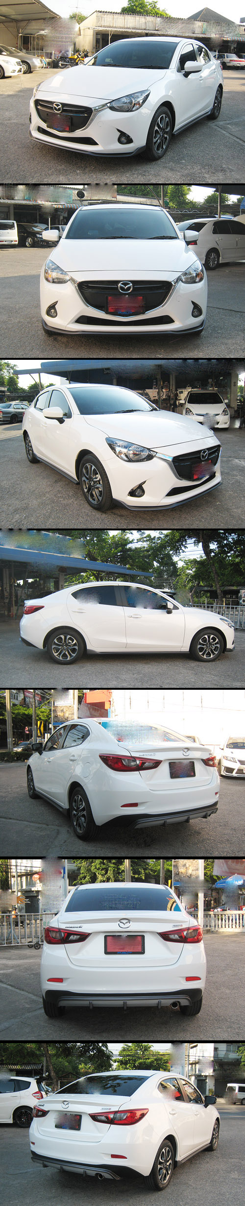 BODY KIT MAZDA 2 2015 MẪU SPEED