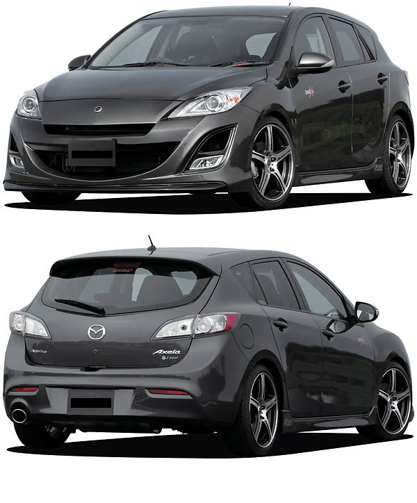 BODY KIT MAZDA 3 2013 5 CỬA MẪU EXE