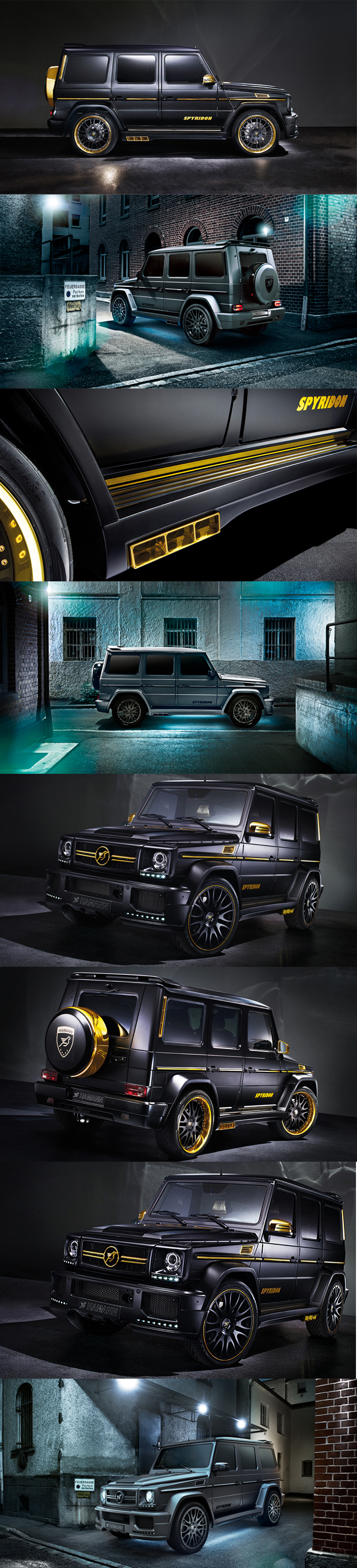 BODY KIT MERCEDES G55 HAMANN MẪU SPYRIDON