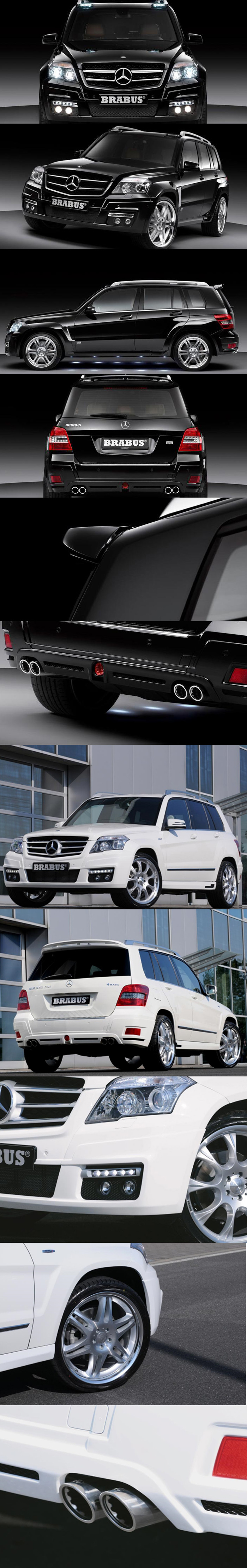 BODY KIT MERCEDES GLK MẪU BRABUS