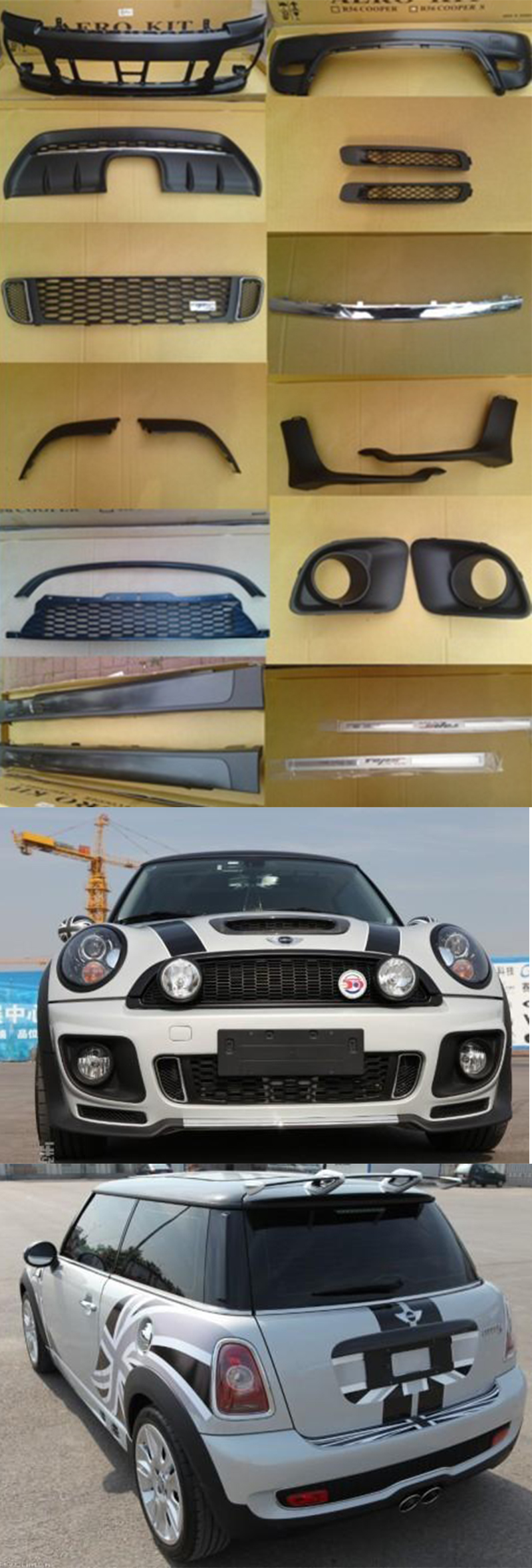 BODY KIT MINI COOPER R56 MẪU JWC