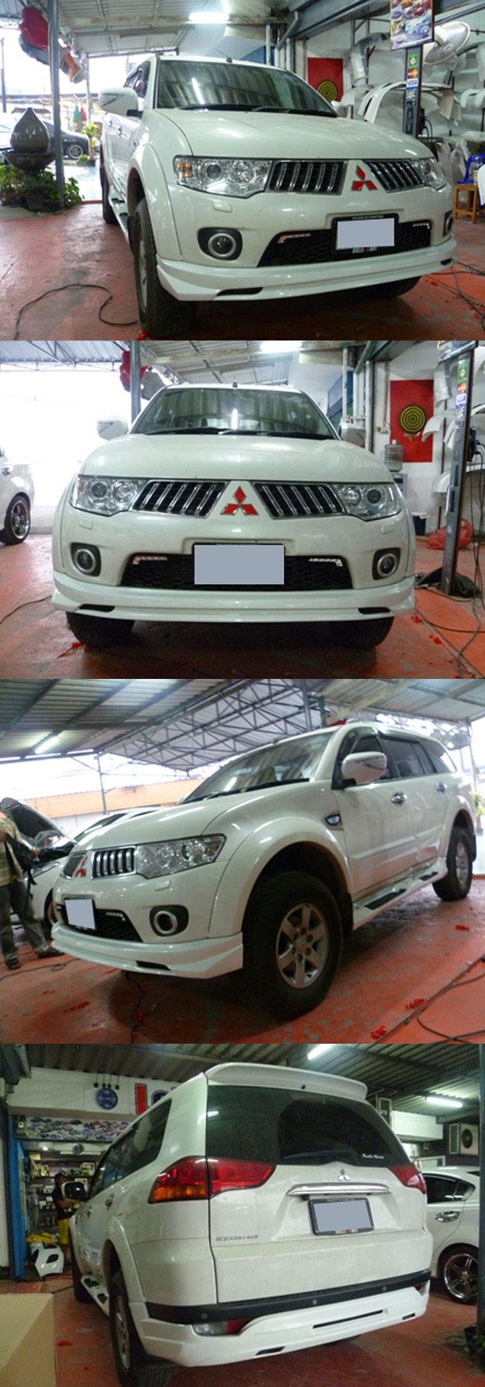 BODY KIT MITSUBISHI PAJERO SPORT 2012 MẪU ACCESS