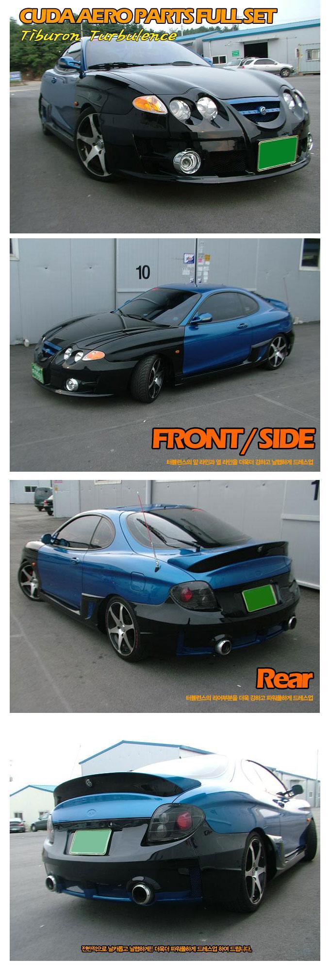 BODY KIT MẪU CUDA TUSCANI 2005