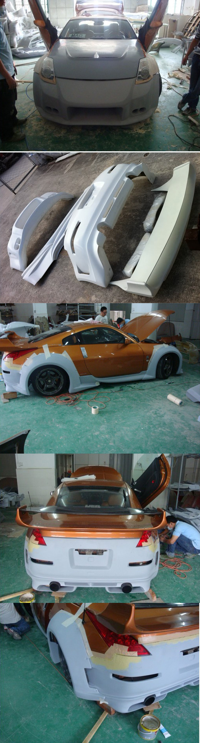 BODY KIT 350Z MẪU VEILSIDE