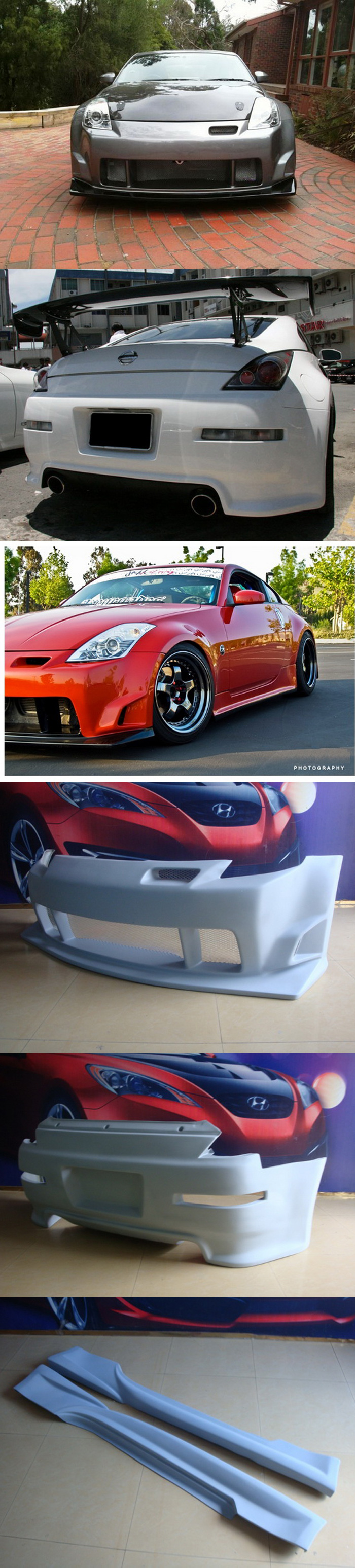 BODY KIT MẪU GS NISSAN 350Z 03~08